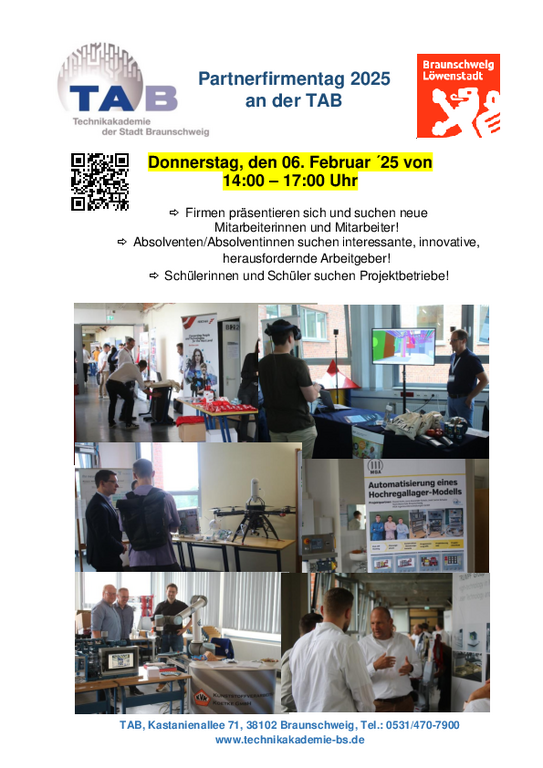 Technikakademie Der Stadt Braunschweig Der nächste Schritt in Deine Zukunft